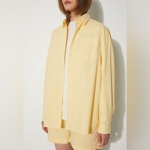 Sporty & Rich cotton button up shirt